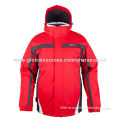 Man's Ski Jacket, Windproof, Waterproof, Breathable Fabric, Made in China